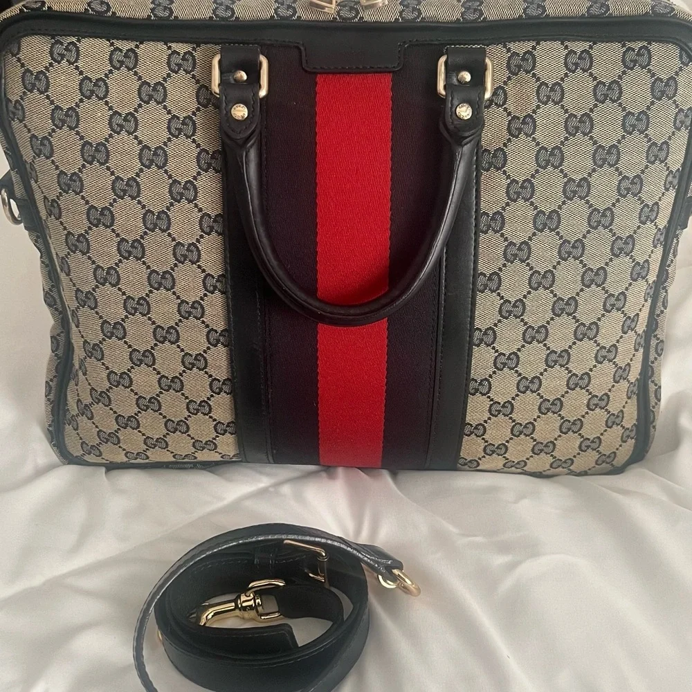 Gucci sherry line Laptop Bag